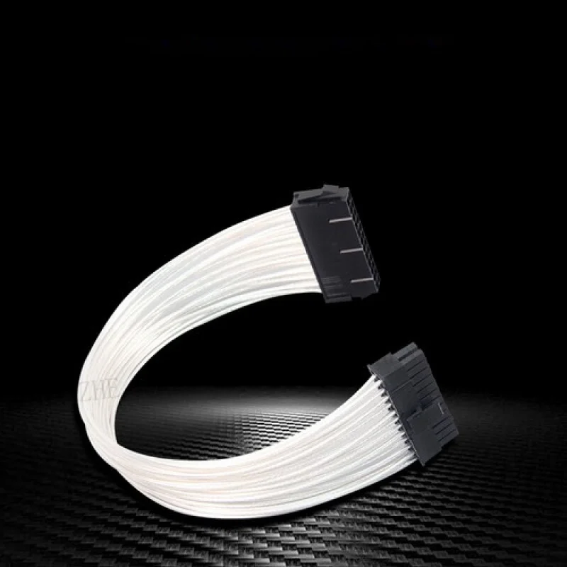 

Y 5 шт. удлинительный кабель/шнур ATX для материнской платы ПК/блок питания 24 Pin 30 см