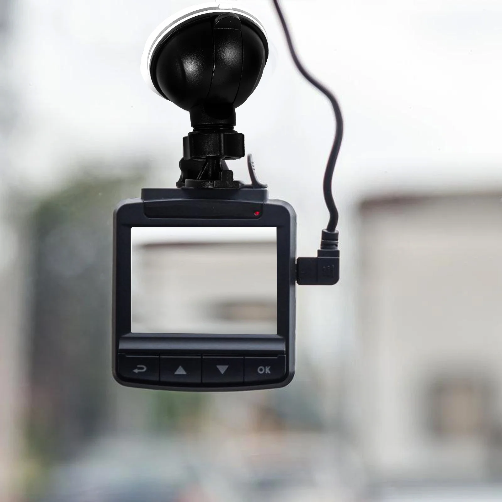

Mini 1/4 Ball Head Suction Cup Dash Cam Mount Car Camera Holder Single Screw Clip Adjustable Angle Car Accessory Sturdy Durable