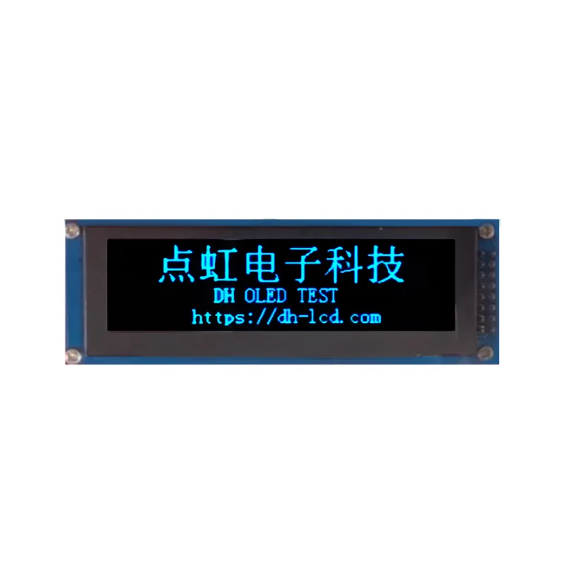 3,12-дюймовый монохромный OLED-экран 256*64 (желтый, зеленый, белый, синий) с модулем SSD1322, параллельным интерфейсом SPI и 16-контактной последовательной платой PCB