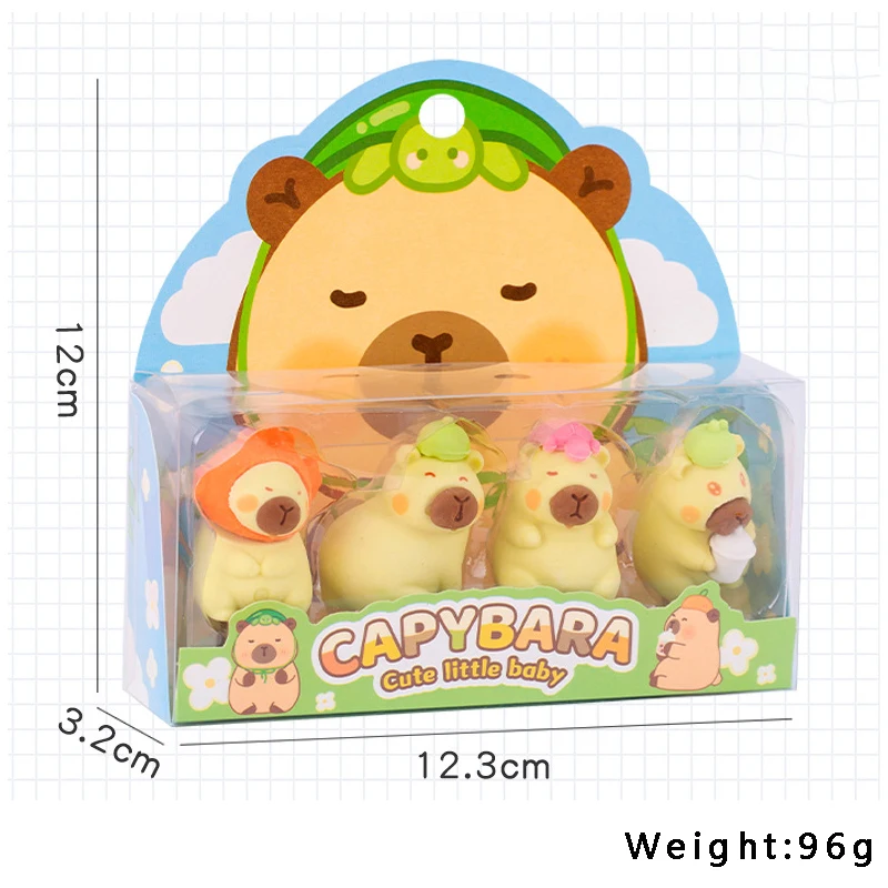 4 шт./коробка, детский ластик-пазл