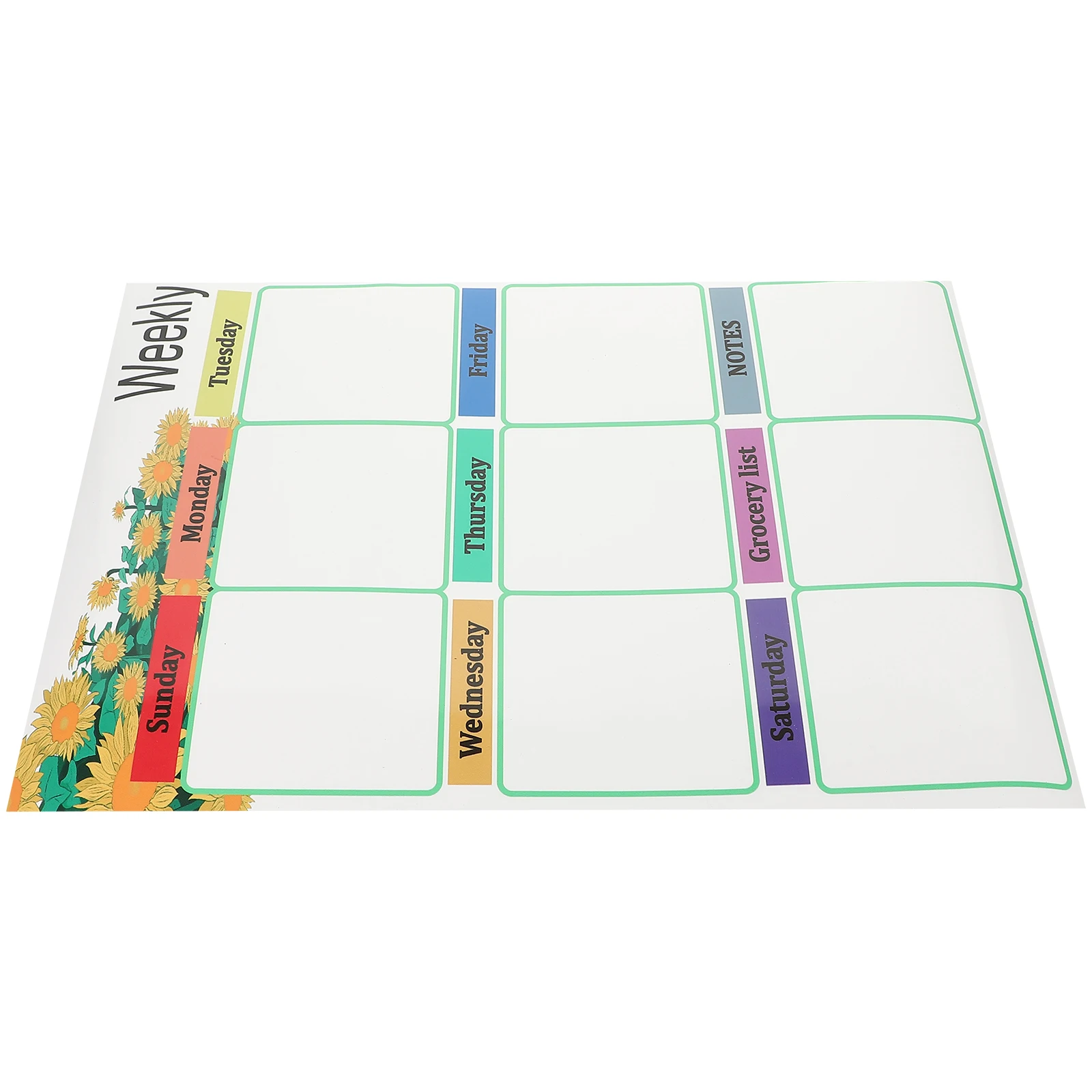 

Magnetic Whiteboard Set Soft Calendar Fridge Memo Board Erasable Monthly Planner Dry Kitchen Schedule Reminder