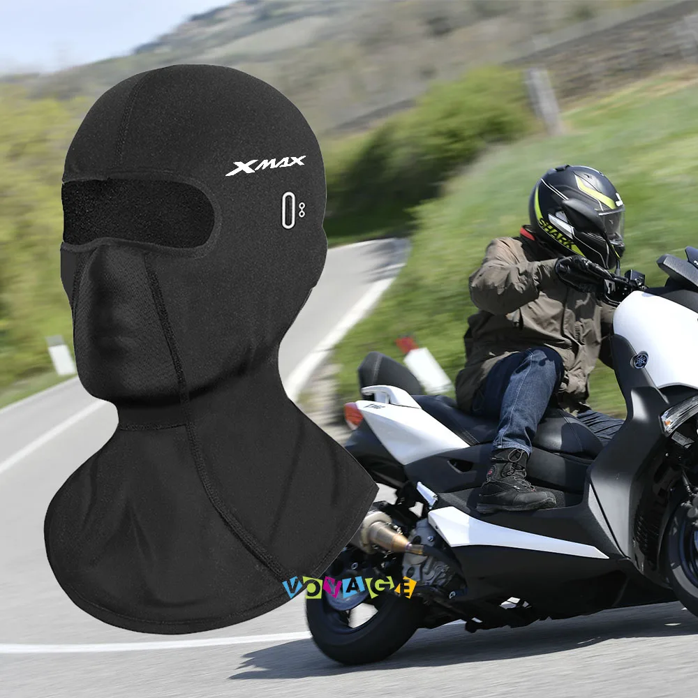 For YAMAHA XMAX300 XMAX125 XMAX 125 300 Motorcycle Neck Full Face Mask Windproof Dustproof Face Shield Accessories