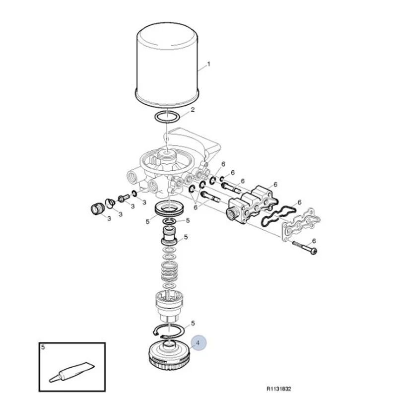 Ersatzteile für Volvo Lkw VOE VOE 24427579 21348893 Luftschalldämpfer