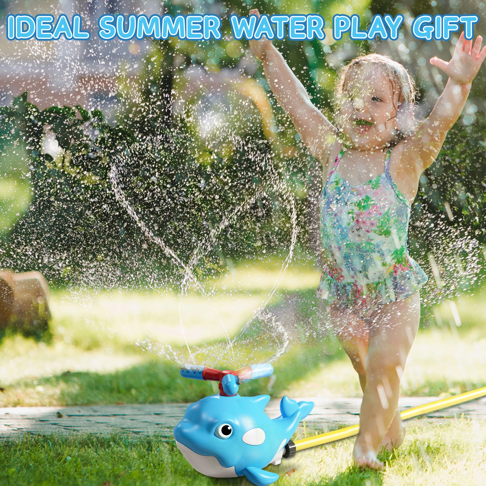 Zomer Outdoor Sprinkler Slak Honkbal Spinning Sprinkler Gazon Spelen Water Zomer Tuin Gazons Water Speelgoed Kinderen Buiten Spelen