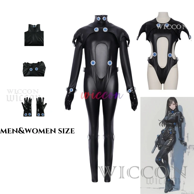 

Kei Kurono Masaru Kato Cosplay Costume Battle Suit Women Men Black Jumpsuit For Women Halloween Cosplay Outfits