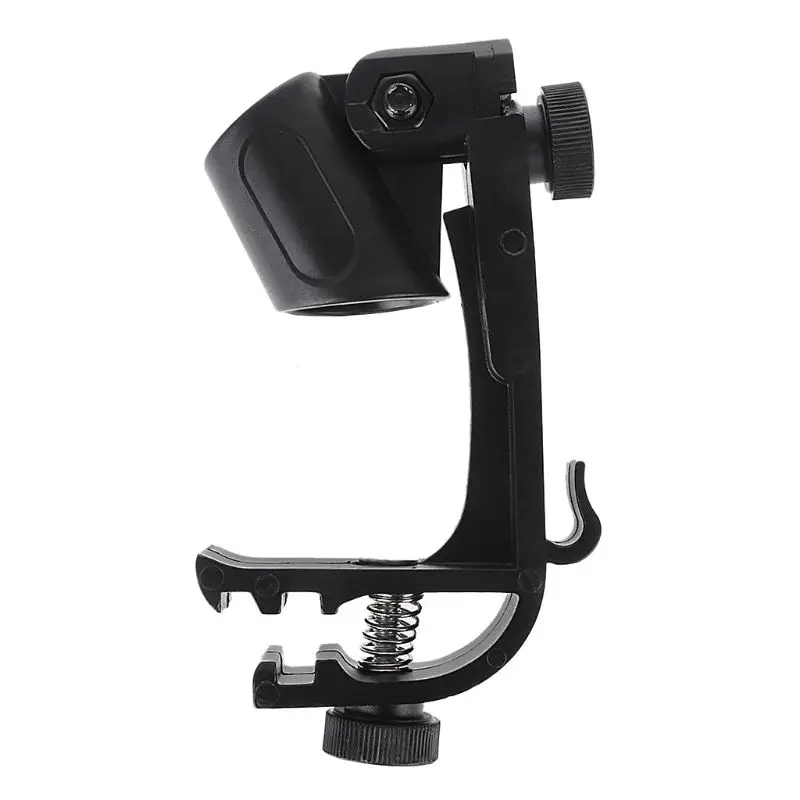 Adjustable Microphone Clips on Drum for Rim Anti-shock Mount Clamp Stand Holder