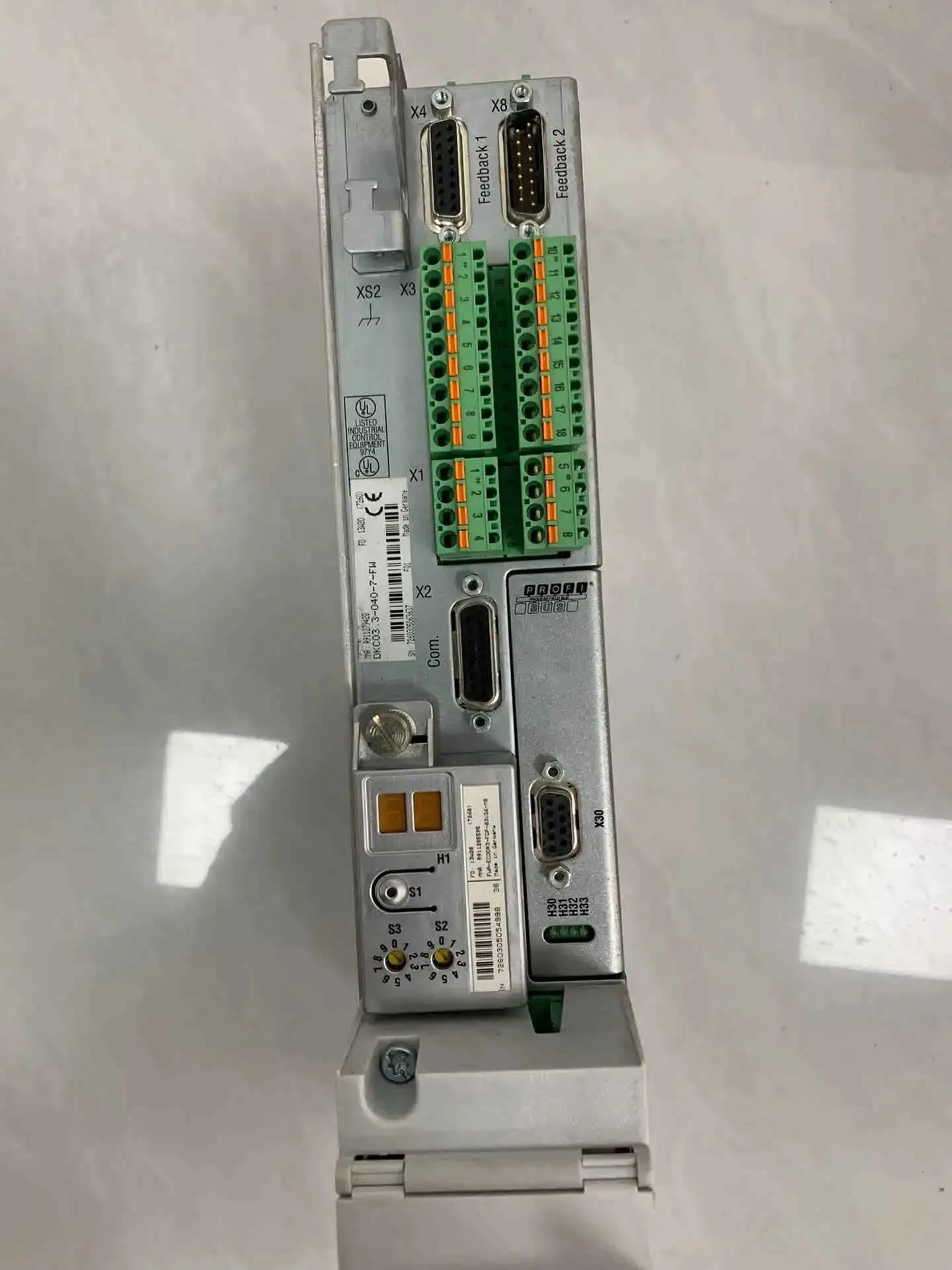 Servo Drive DKC03.3-040-7-FW para Rexroth