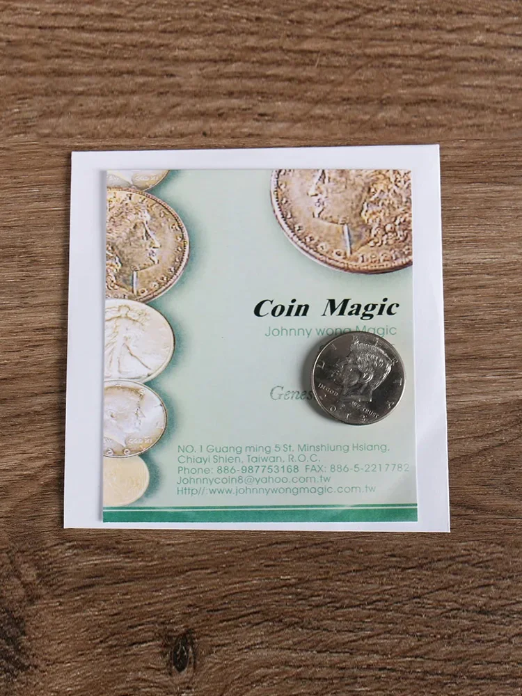 جوني وونغ نشأة 4 (مع دي في دي) من قبل جوني وونغ (الولايات المتحدة نصف دولار مجموعة) الحيل السحرية أوهام عن قرب الدعائم السحرية