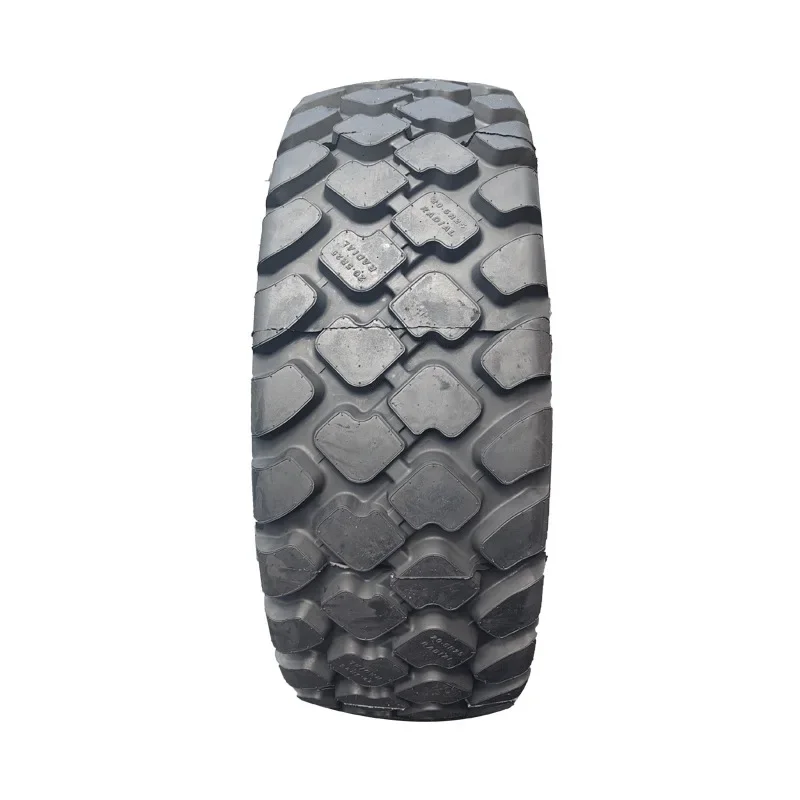 20.5R25 محمل رافعة شوكية الإطارات فراغ الأسلاك الفولاذية الكاملة آلات البناء الإطارات مقاومة للاهتراء #1