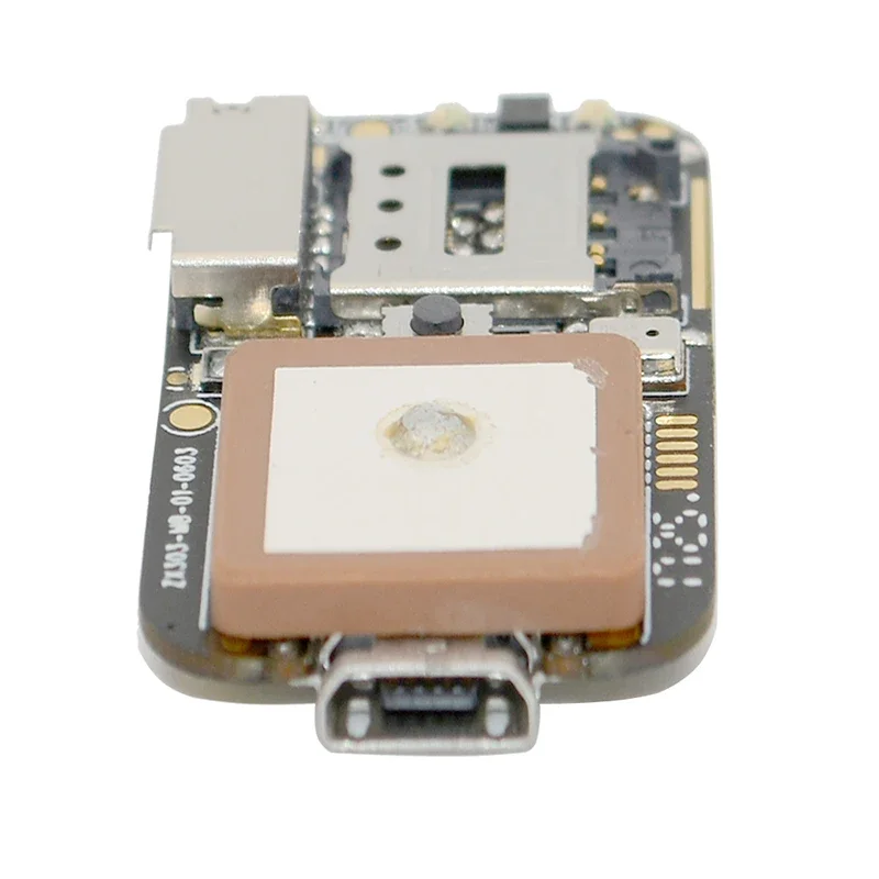 Placa PCB Mini SIM Card Tracker, Suporte GSM, WiFi, LBS, GPS, Posicionamento Rápido, SOS, ZX303
