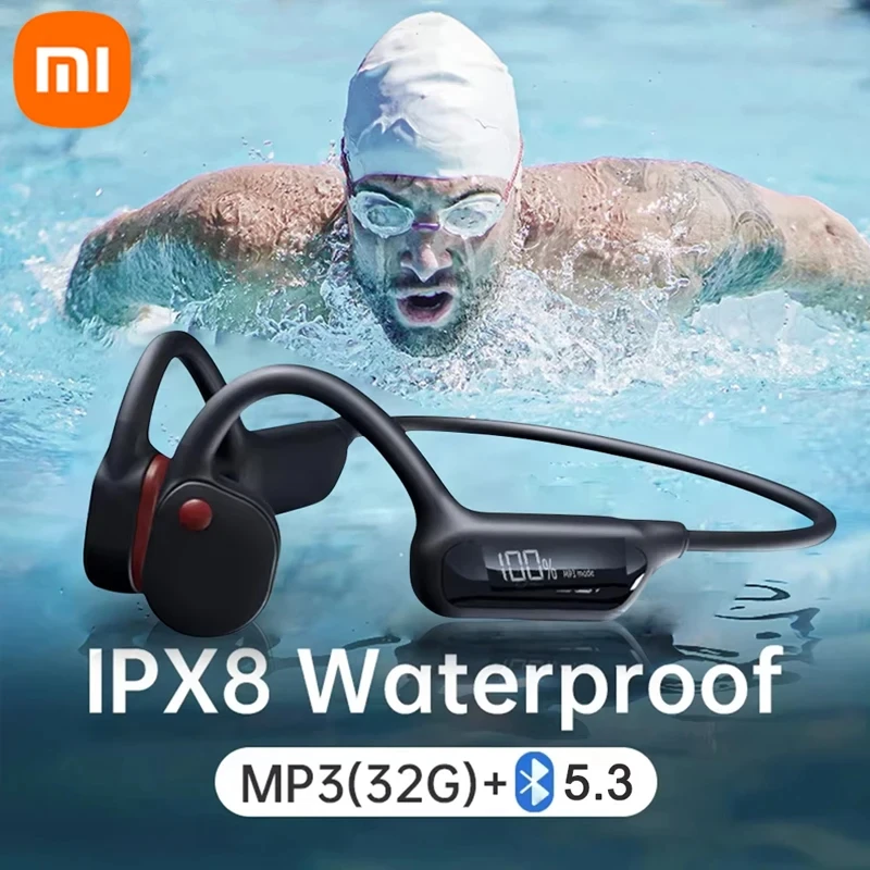 

Xiaomi X10 Swimming Bone Conduction IPX8 Waterproof Bluetooth Headphones With 32G MP3 Sports HiFi Bass Wireless Headsets