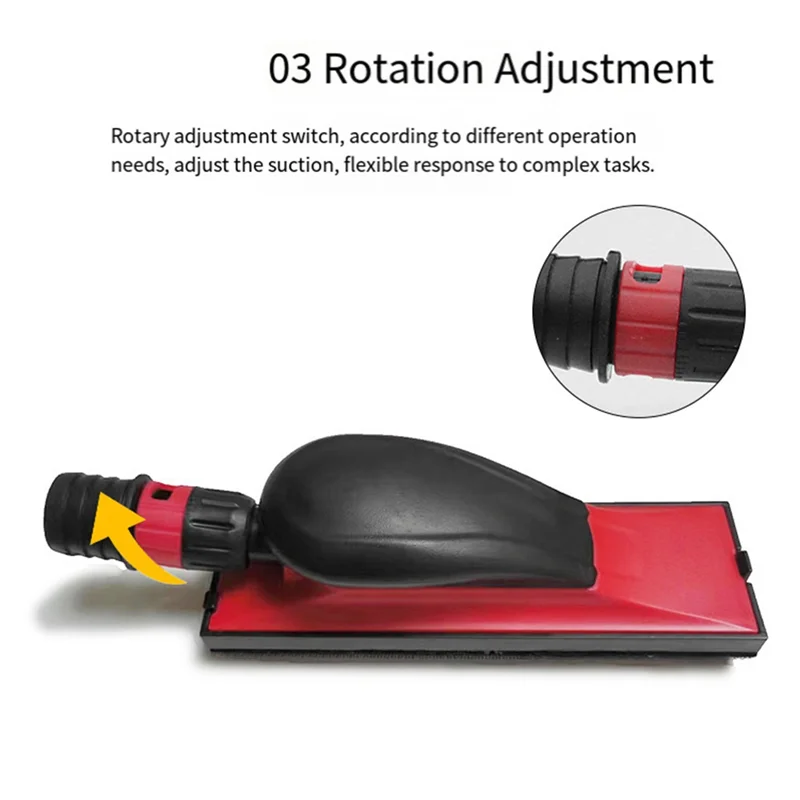 

A21Q-набор вакуумных шлифовальных блоков, держатель вакуумного шлифовального диска, наждачная бумага, 4 шт., полировальная подушечка, ручная шлифовальная машина 70X198 мм