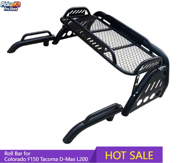 

Универсальная стальная защитная дуга (ролл-бар) для пикапов повышенной прочности, совместимая с моделями Colorado, F150, Tacoma, D-Max, L200