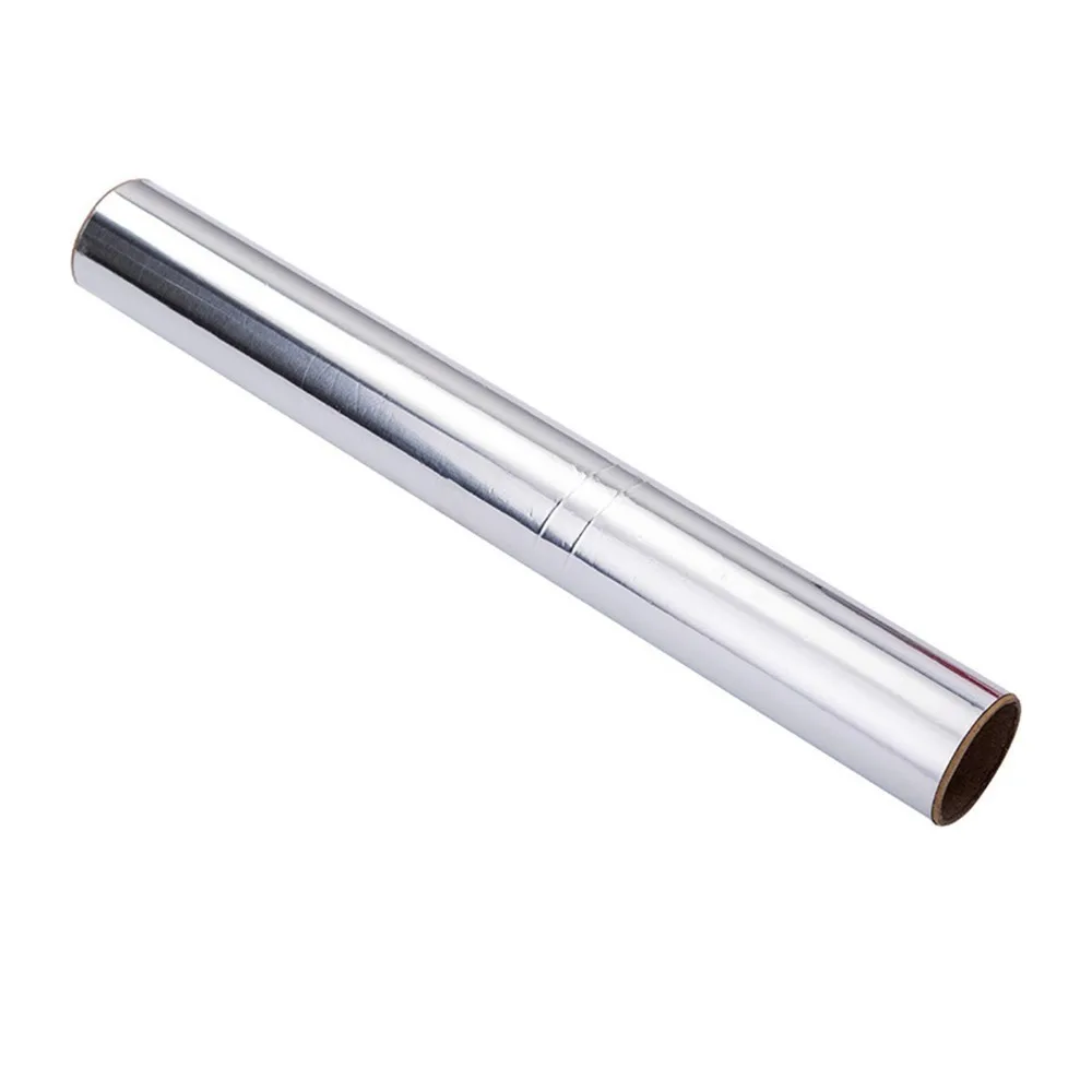 Safe Aluminum Foil Baking Foil Paper Heat Resistant Temperature Resistant Bbq Foil Wrapping Grilling Foil Paper Food Wrapping