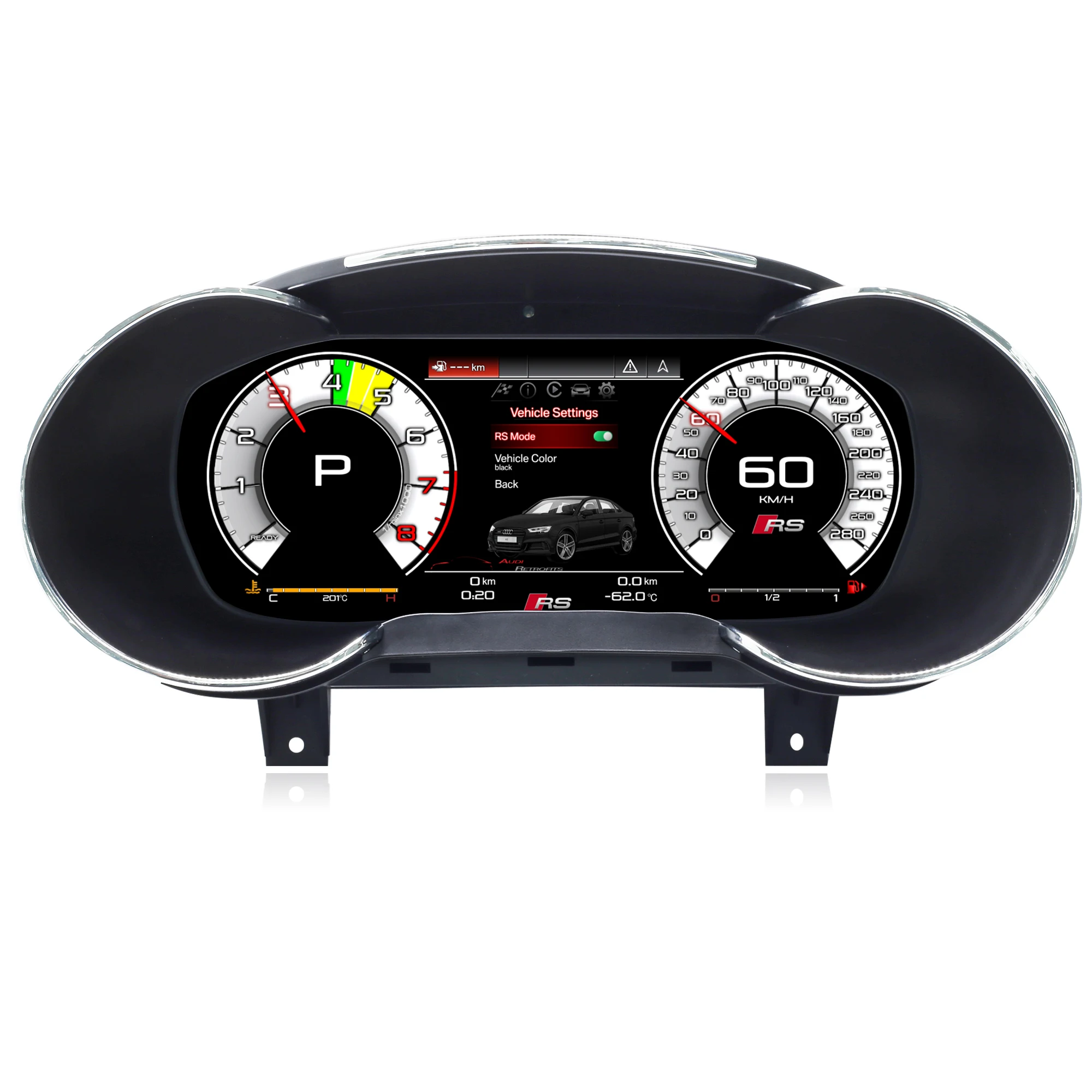 

10.25’’ digital LCD instrument cluster for Audi A3 2014-2020 dashboard speedometer gauge