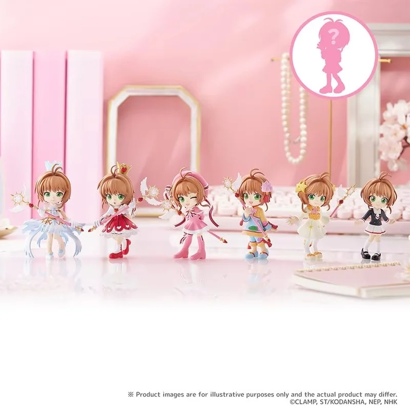 PalVerse Cardcaptor Sakura Clear Card Arc Chibi Blind Box Figuras Coleccionables Memorabilia de Anime Para Coleccionistas de Anime