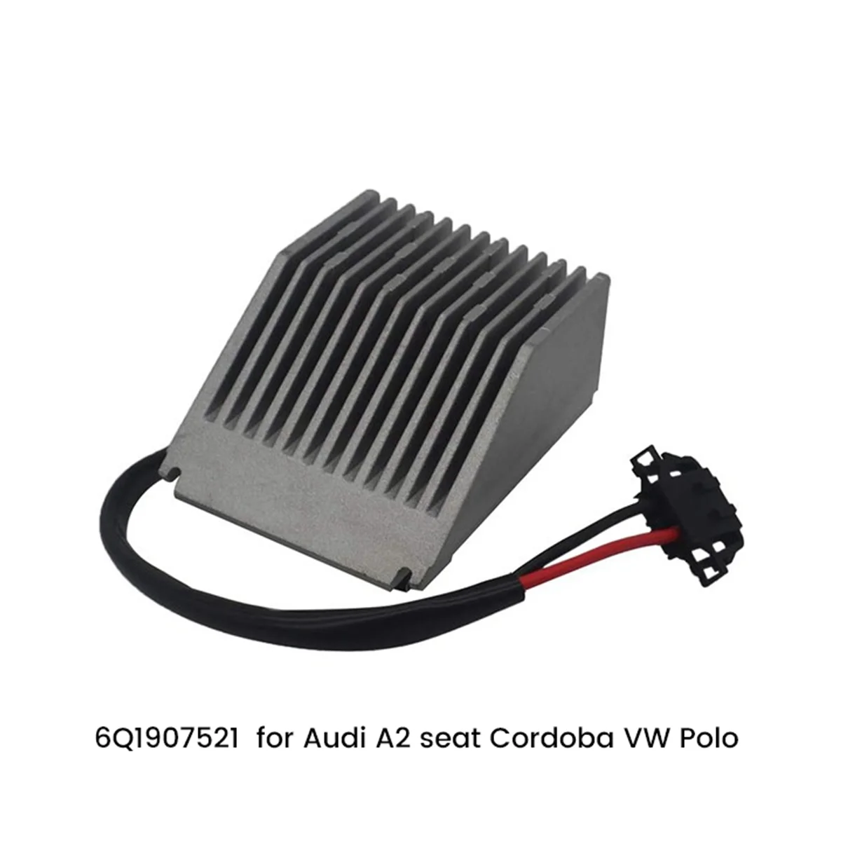 6Q1907521 Air Conditioner Blower Resistor Heater Speed Control Module for Audi A2 Seat Cordoba VW Polo