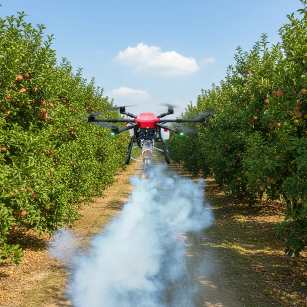 For Thermal Fogger Drone Sprayer Remote Control Farm Use Commercial Mosquito Control Fruit Trees Sugar Cane 3 Year Long