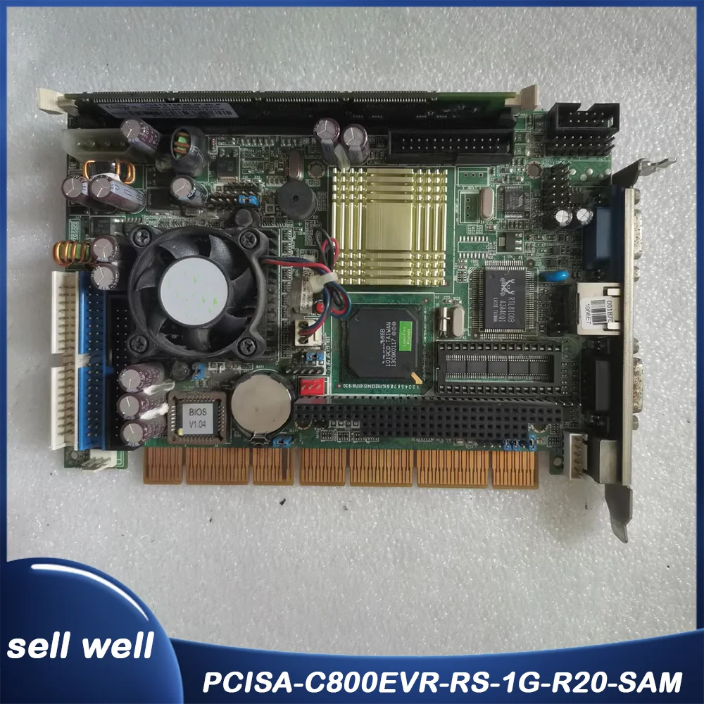 Placa-mãe industrial PCISA-C800EVR-RS-1G-R20-SAM 001S075-13-200-RS