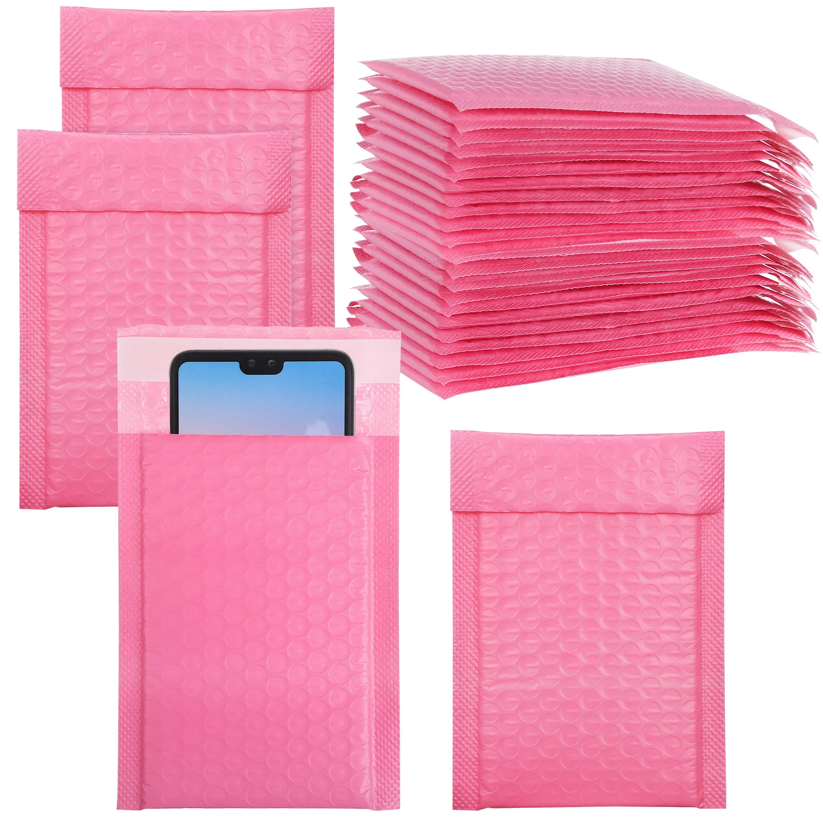 Pochettes d'expédition rembourrées auto-scellantes, 30 pièces, enveloppes d'expédition pour petites entreprises, fournitures d'emballage, emballage à bulles