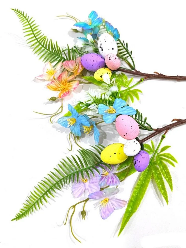 Bouquets de printemps, choix d'arrangement Floral, décoration de papillons, ornement sûr et respectueux de l'environnement pour fête de pâques