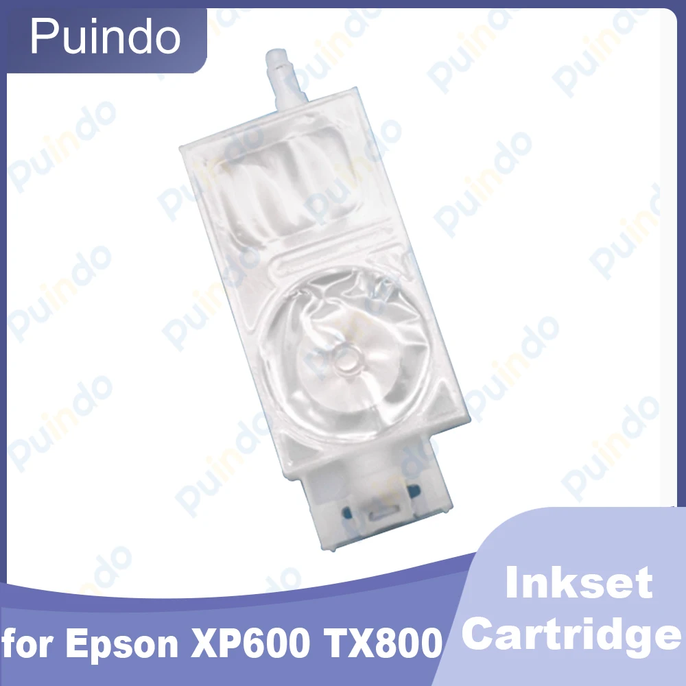 Compatible Direct Plug Inkset Cartridge for Epson XP600 TX800 Printer CISS Ink Supply System