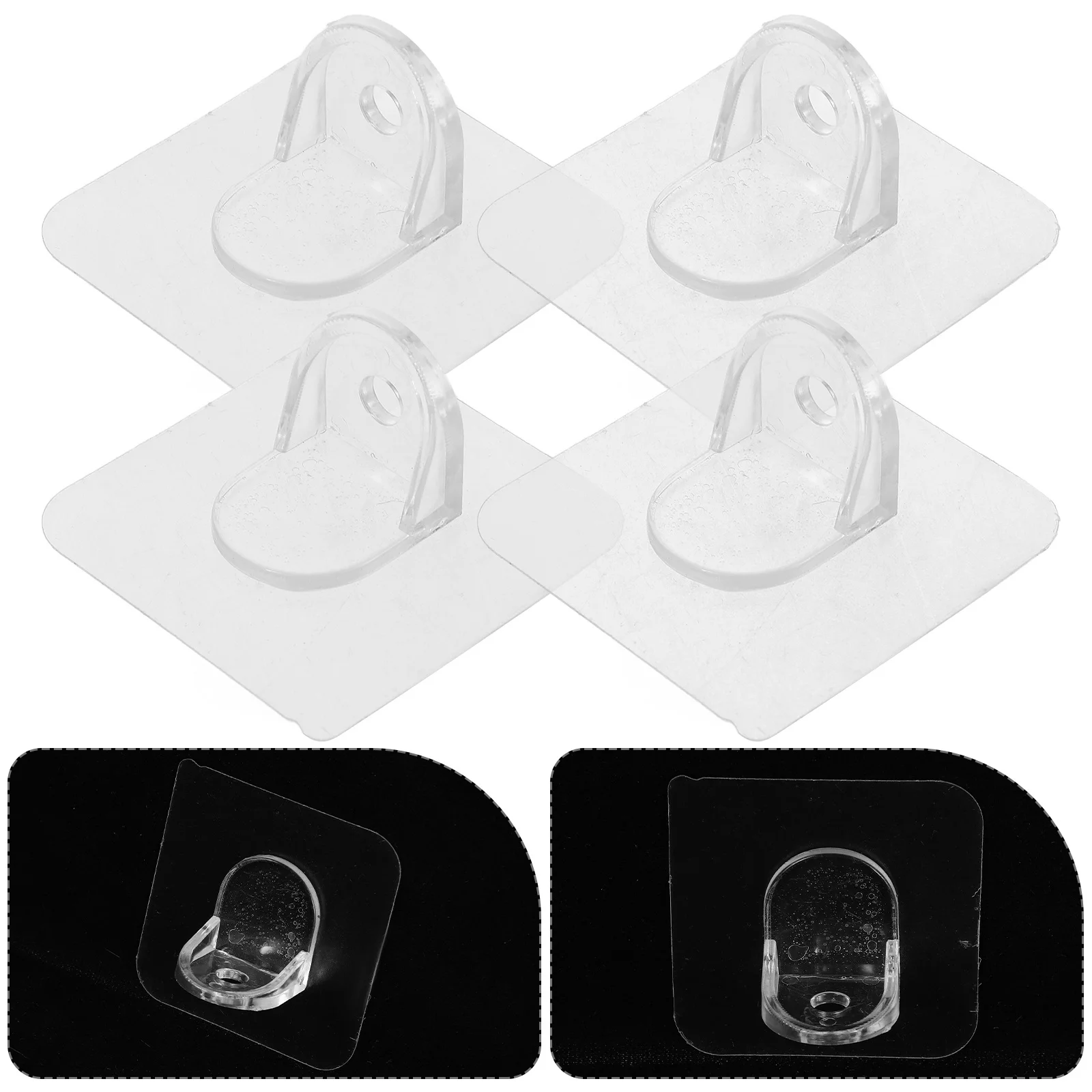 4 pezzi strumento di fissaggio per box per bambini per barriera di sicurezza infantile supporto a ventosa per pavimento antiscivolo accessori da giardino per bambini