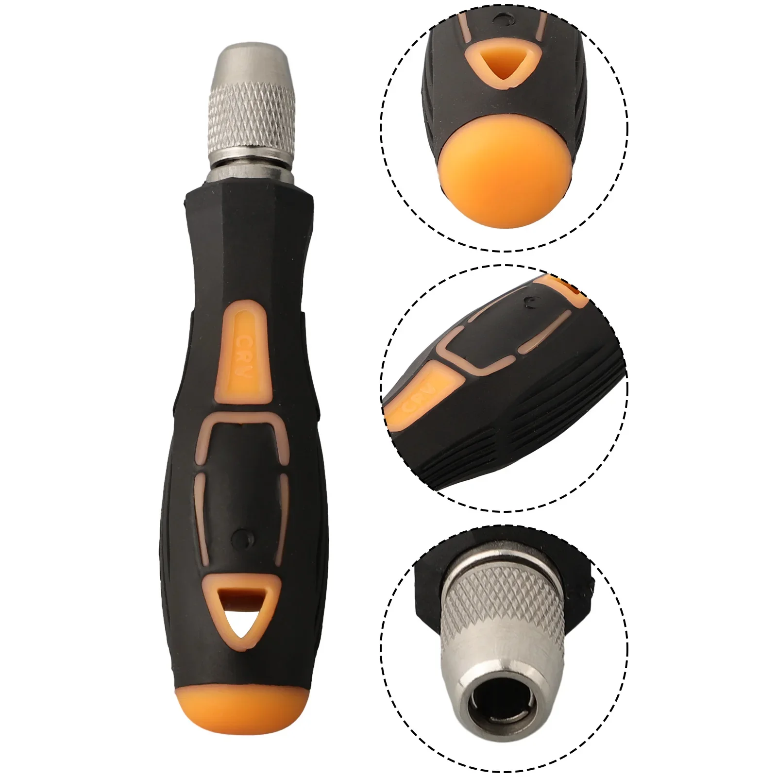 1pc 5mm 6mm Round Screwdriver Handle Screw Driver Bits Holder Adapter For 801 802 Screwdriver Bit Socket Wrench Power Tool