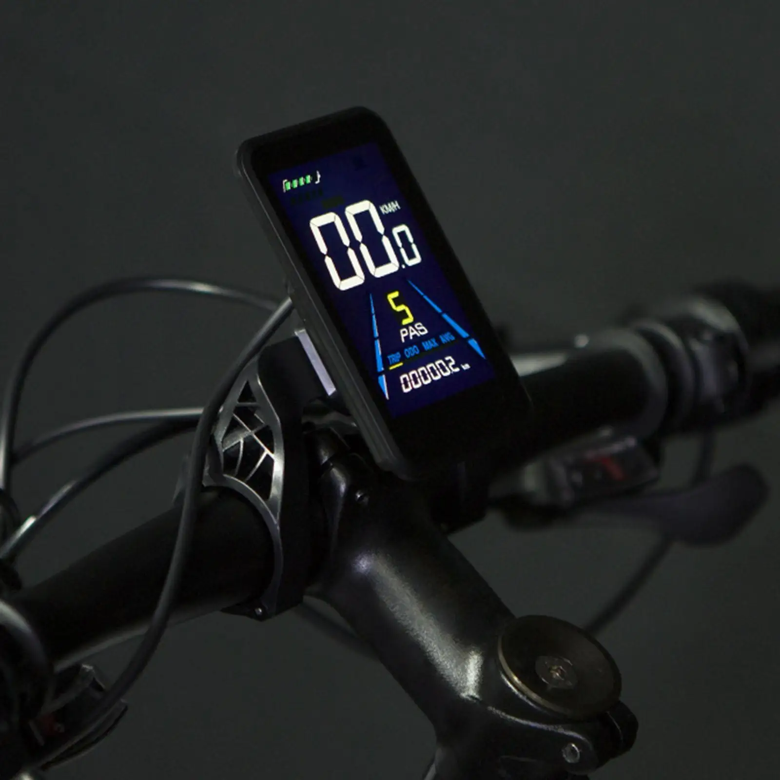 NC-81F Electric Mountain Bike Modification Lcd Display Waterproof Bike Modification Instrument Panel Electric Bike Code Table