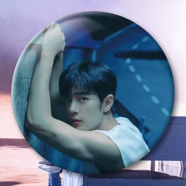 Insignias de impacto de Xiao Zhan, mercancía de estrellas, soporte de estrellas, broches de hojalata, mochilas escolares, ropa, colgantes, regalos, amigos