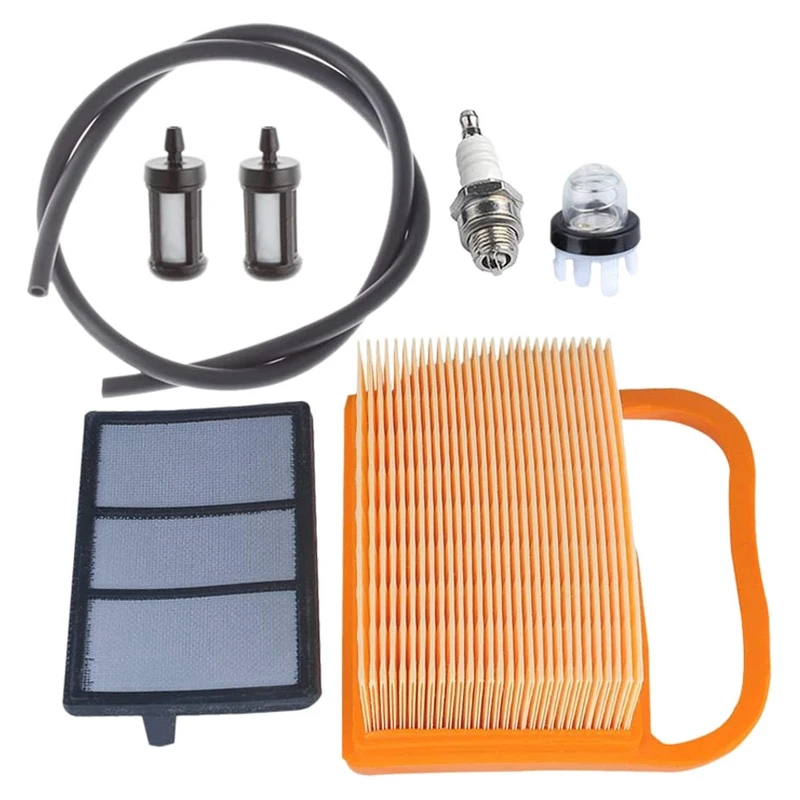 4238 140 4401 Air Filter With Bulb Fuel Tune Up Kit For STIHL Concrete Cut Off Saw TS410 TS410Z TS420 TS420Z