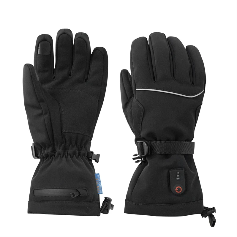 Heated Warm Three-speed Adjustable Temperature Cycling Motorcycle Ski Battery Heated Gloves