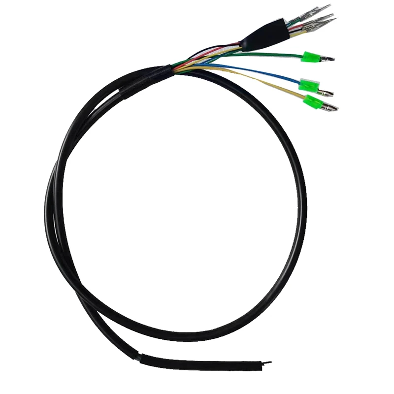 Scooter Elétrica Cabo de Extensão do Motor, E-Bike Hall Cable, Brushless Motor Cable, Acessórios bicicleta elétrica, 8Pin