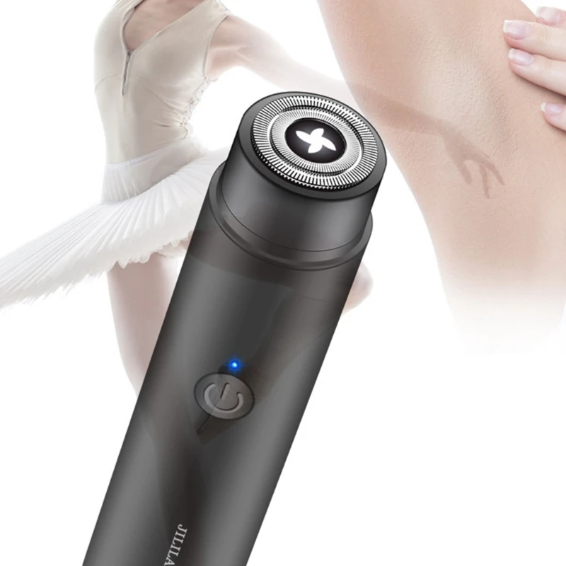 Portable Mini Automatic Electric Razors Shaver Rechargeable Shaving Machine For Men Beard Trimmer Knife Wet-Dry Use Painless