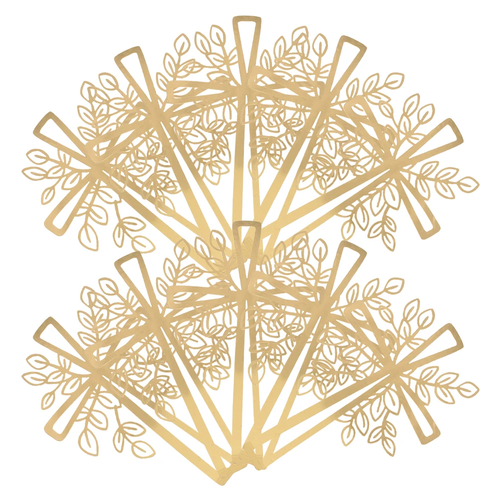 

10pcs Cross Cake Toppers Acrylic Unique Design Baptism Decorations Party Supplies Cake Decorating Kits Photo Props