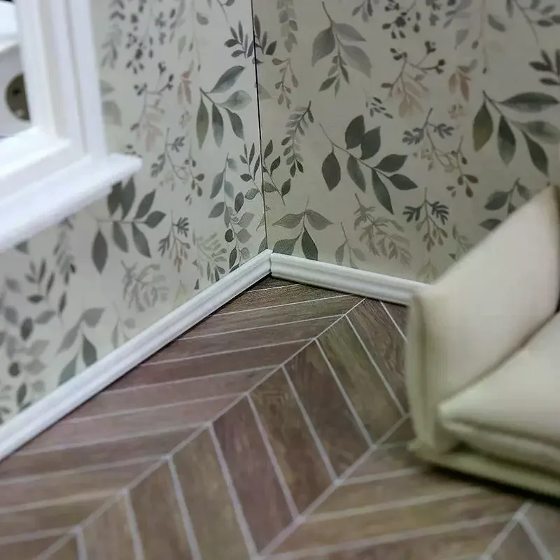 Plinthe Miniature pour maison de poupée 1:12, 2 pièces, Mini taille, décor de salle de bain, salon, jouet, accessoires pour maison de poupée