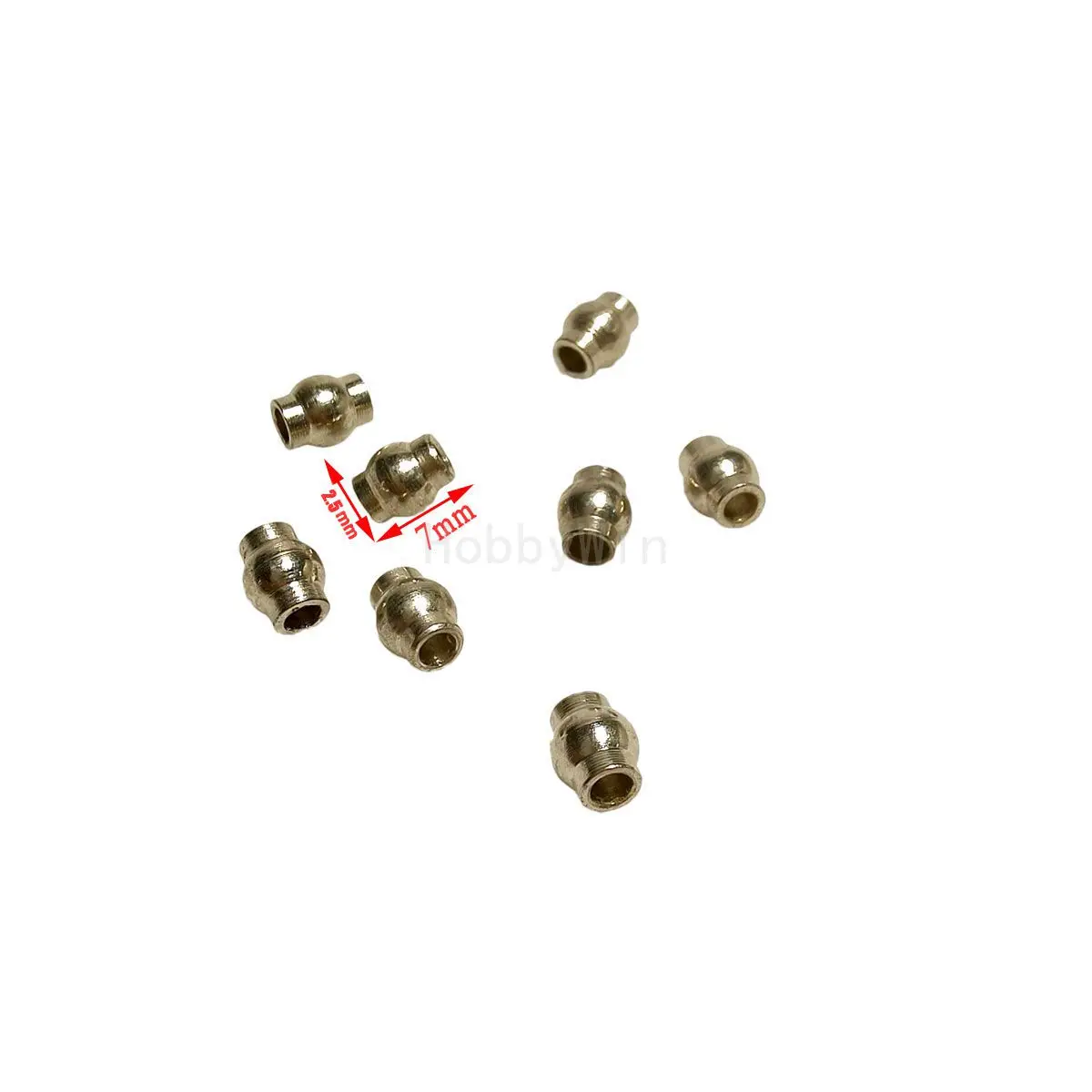 Haiboxing M16030 Steering Pivot Balls for HBX 1/16 scale RC Truck 16889 Truggy 16890