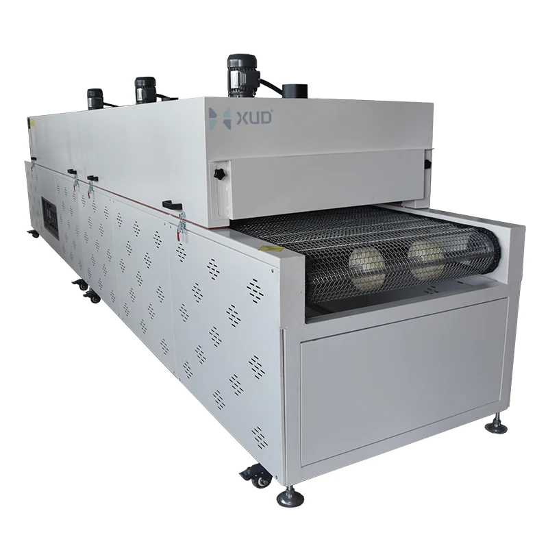 

SUS304 Mesh Belt Air Dryer Oven Heating Tunnel Drying Oven Machine for Screen Printing
