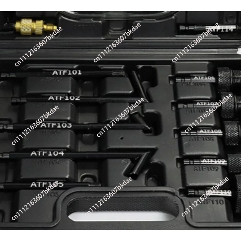 

7.5L Transmission Fluid Pump Fluid Transfer Filler with Control Valve & 15 Common Adapters Kit for Oil Replacement