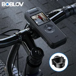 BOBLOV A27 2K Body Worn Camera 128GB WiFi Mini Camera Video Shooting Small Camcorder 180°Rotatable Lens Battery Camera