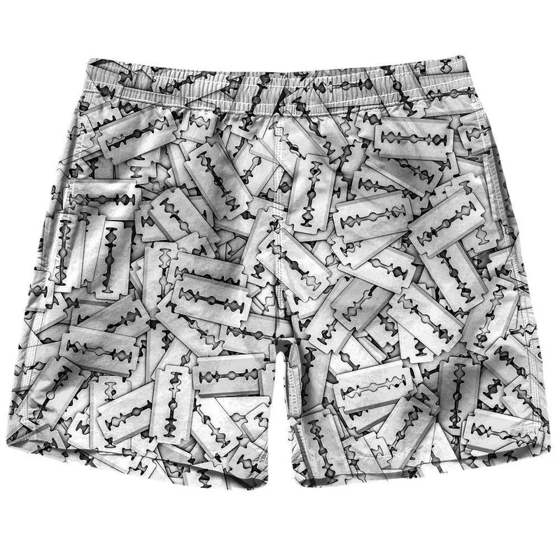 New Men Microphone Patterns Beach Shorts 3D Printed Dollars Short Pants Fun Street Outdoor Breathable Sports Board Shorts