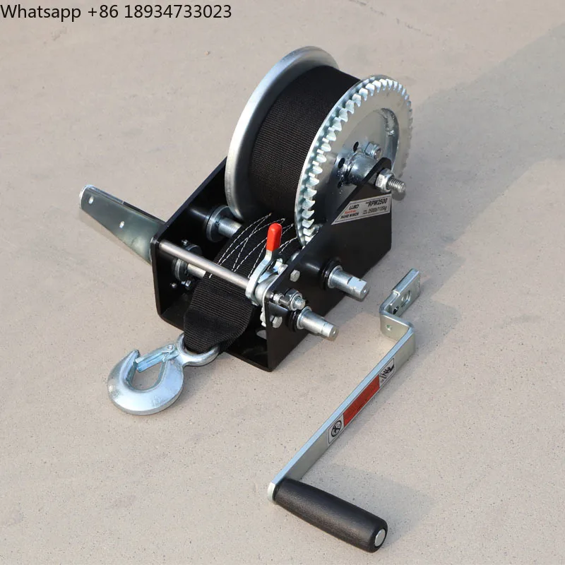 1200lbs 1600lbs 2000lbs 2500lbs  Boat Trailer Manual Hand Winch