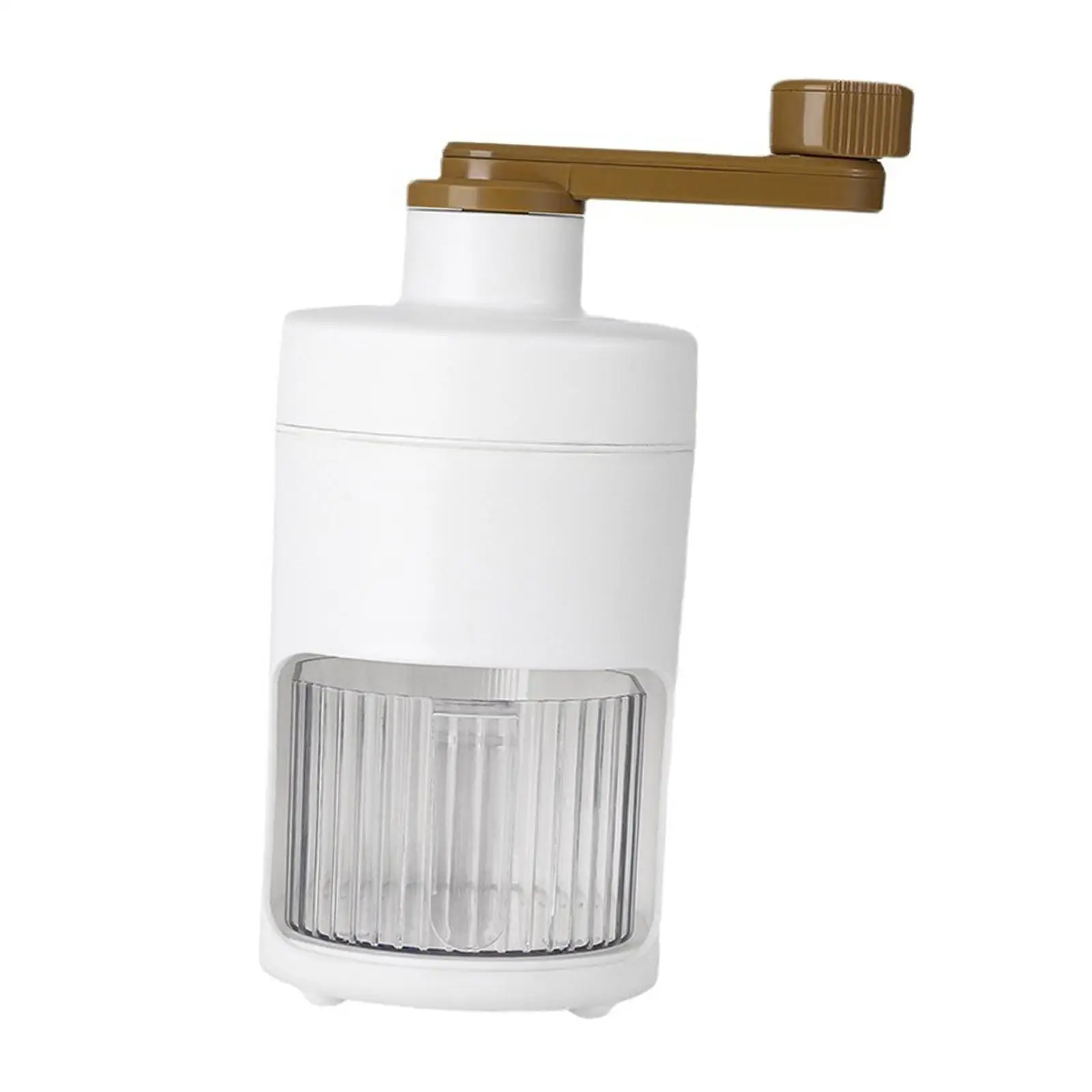 Mesin Es Serut Manual Penghancur Es Putar Manual Nyaman Portabel Kecil