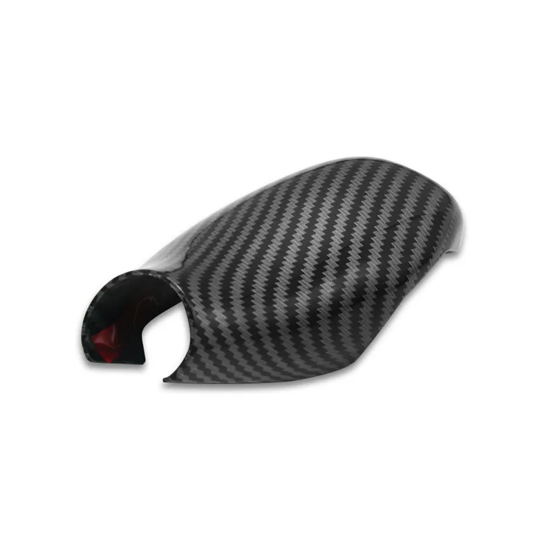 Carbon Fiber ABS Plastic Car Gear Shift Knob Cover Trim Sticker For BMW X3 X4 G01 G02 2018 2019 2020 2021