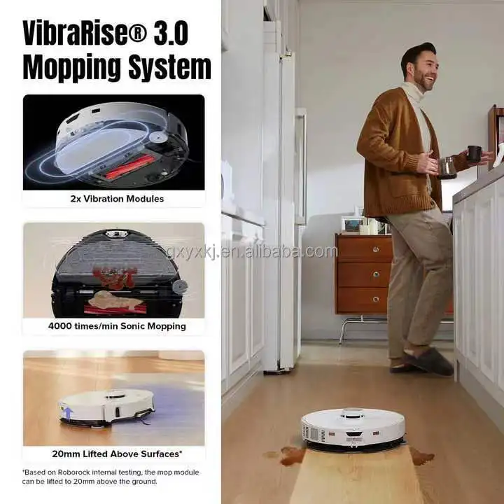 Global Version Roborock S8 MaxV Ultra Electric Robotic Sweeper Vacuum Cleaner Aspirateur Aspiradora Efficient Robot Vacuums