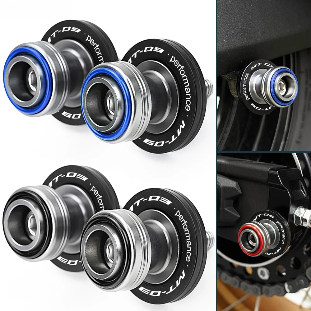 

For Yamaha MT MT-09 Tracer SP MT-03 MT-07 MT09 MT03 FZ09 Motorcycle Aluminum M6 Swingarm Spools Slider Stand Screws accessories