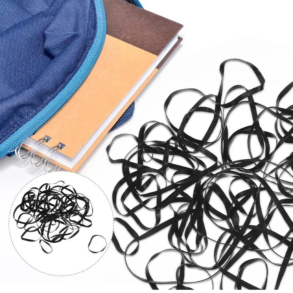 50 Pcs Rubber Band Belt Household Bands Survival for Outdoor Large Heavy Duty Camping Thick Recorder