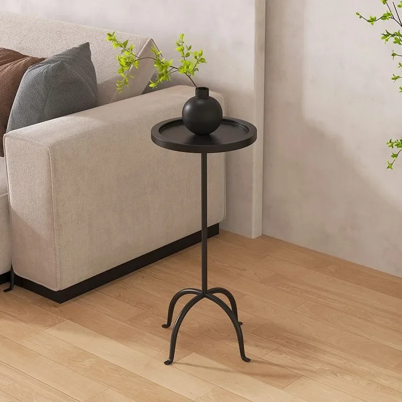 

Retro Iron Small Apartment Simple Sofa Side Table Plant Shelves Patio Furniture
