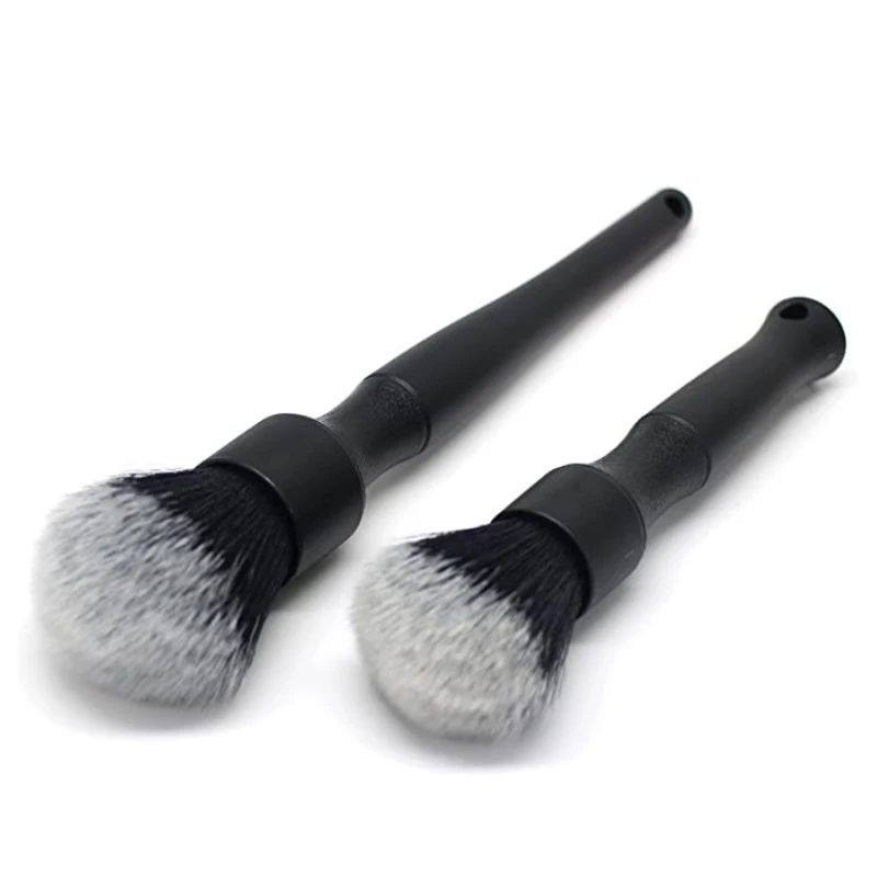 Car Detailing Brush Fibre Super Soft Interior Cleaning Brush Kit Electrostatic Dust Remove Tools Dash Duster Brush Accessories