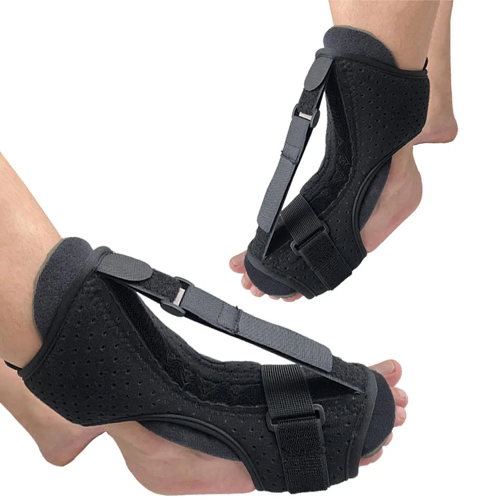 1PC Ankle Support Compression Foot Drop Orthosis Varus Orthosis Plantar Fascia Rehabilitation Fixed Foot Rest Socks Adjustable